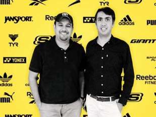 Sports brand launch shoot